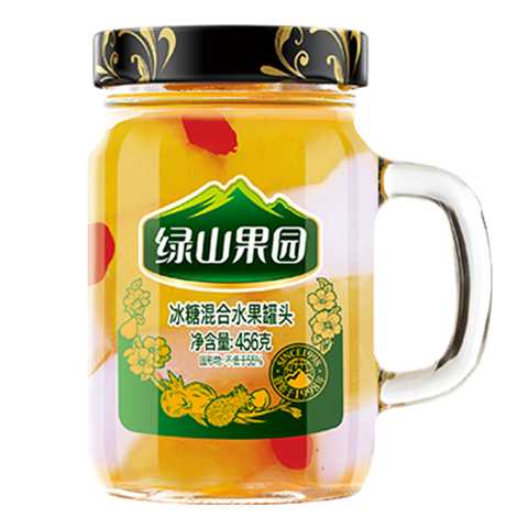 LuShanGuoYuan - Frutta sciroppata mista