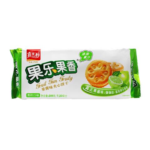 Biscotti ripieni al Gusto Lime 93g