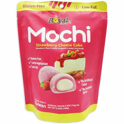 Royal Mochi al gusto Cheesecake fragola 120g