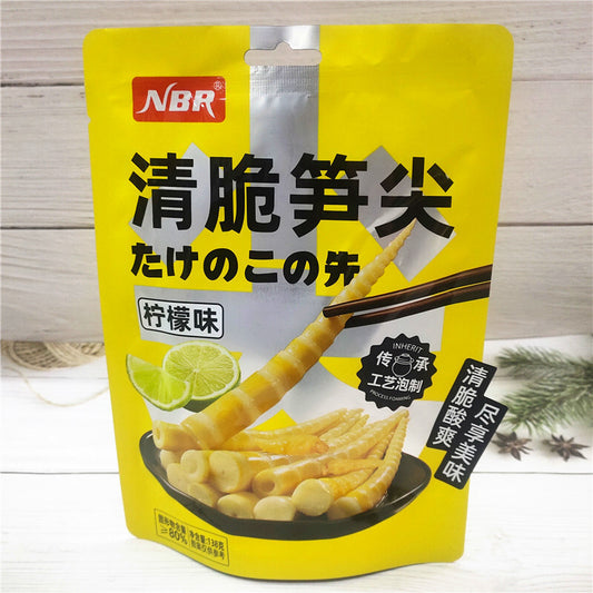 Snack Bambù croccante al gusto limone e pepe 138g