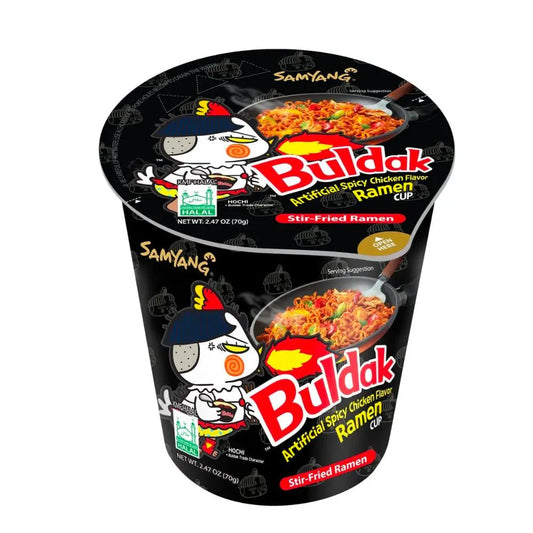 Buldak Ramen Cup gusto pollo piccante