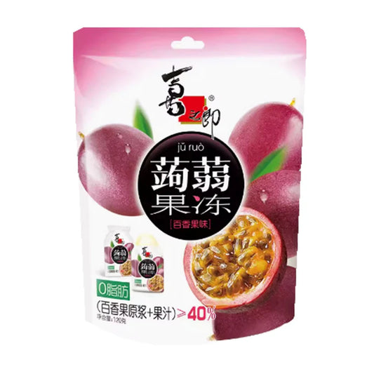 Gelatina di Konjac gusto Frutta della passione 120g
