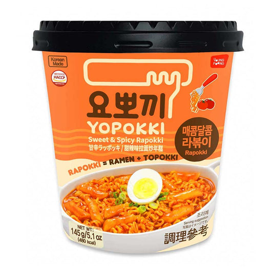 Yopokki Rapokki Gnocchi di riso con Ramen Agropiccante