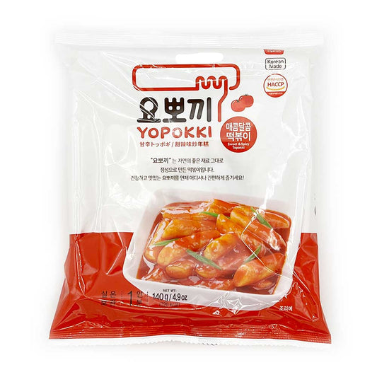 Yopokki Tteokbokki con Salsa DOLCE PICCANTE 120g
