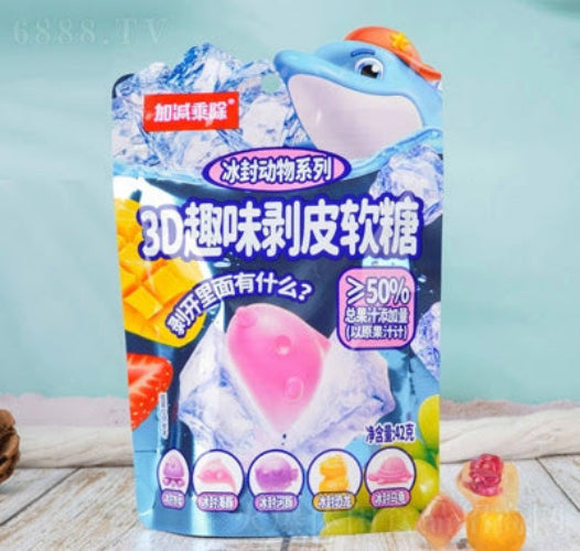 CARAMELLE SBUCCIABILI GUSTO FRUTTA 42G CON SORPRESA