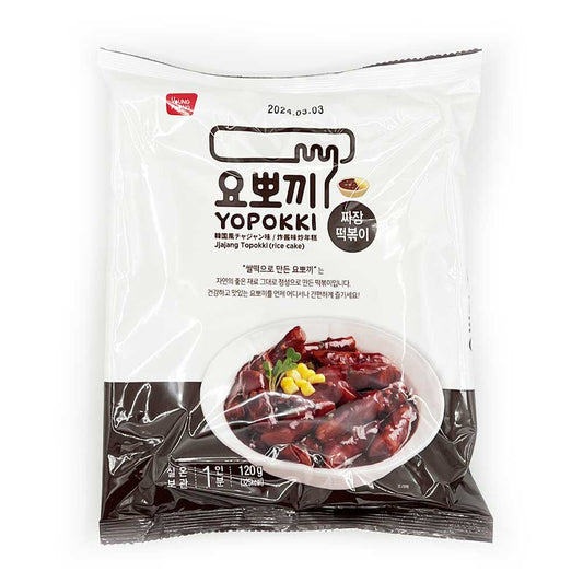 Yopokki Tteokbokki con Salsa Jjajang - 120g